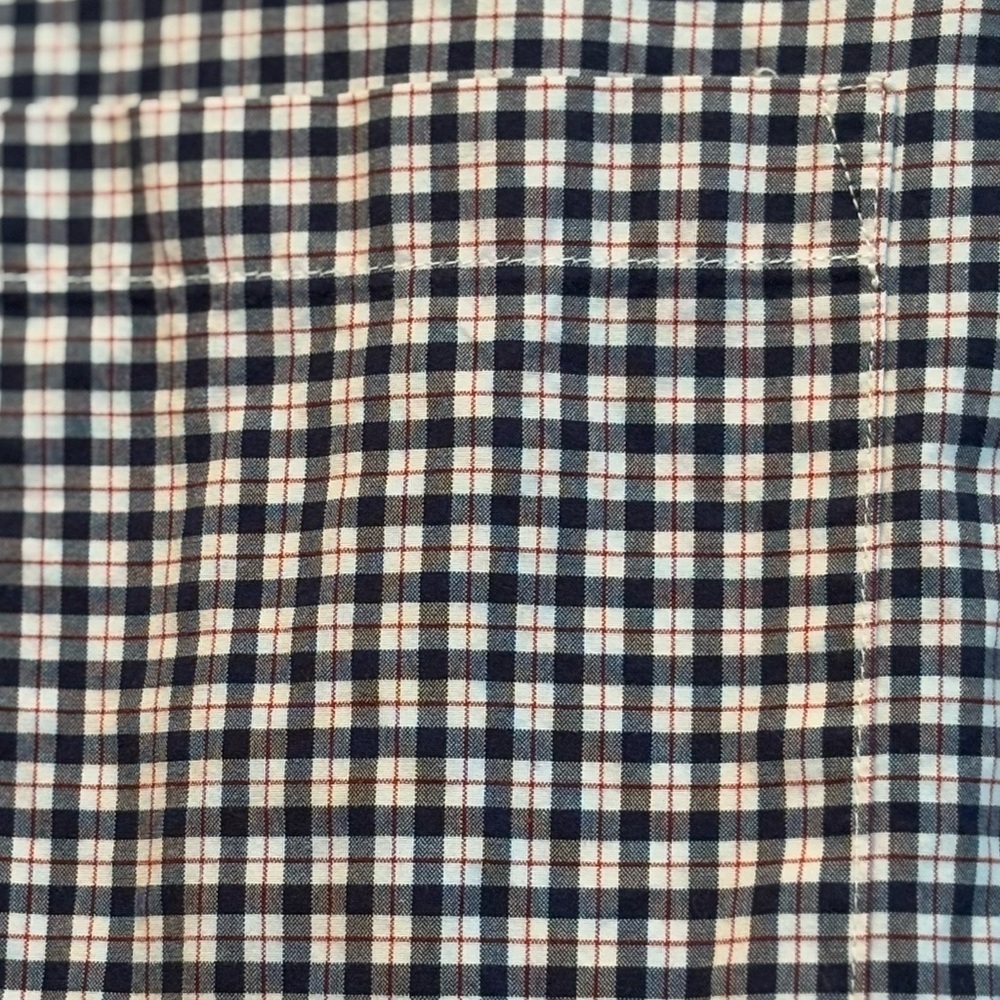 J. Crew Classic Button-Down Shirt Men's Large Multi Plaid 100% Cotton. - Picture 3 of 8